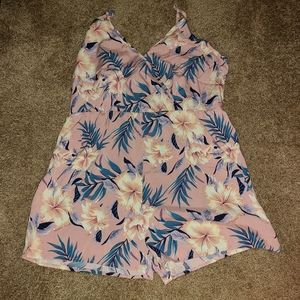 SHEIN NWOT Floral Print Cami Romper